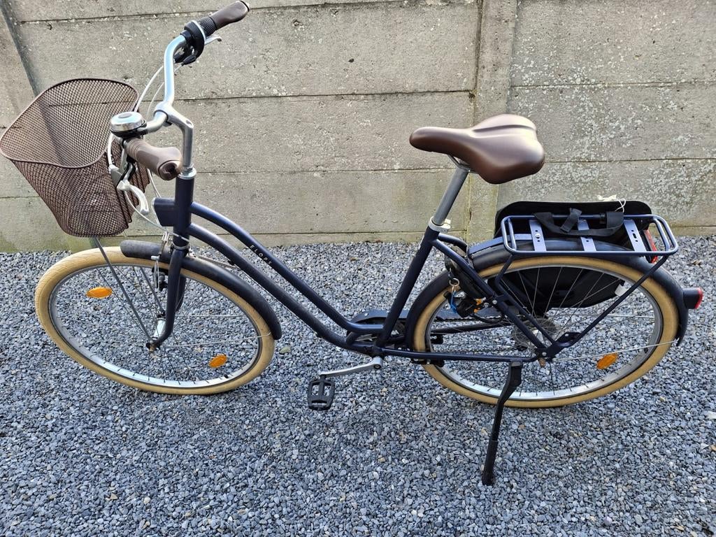 Damesfiets Elops groot kader L/XL lage instap, Ophalen, Zo goed als nieuw, Overige merken