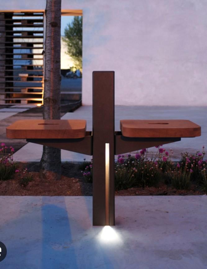 Viabizunno Giraeffe tuinmeubilair tuinverlichting, Jardin & Terrasse, Poteaux, Poutres & Planches, Enlèvement