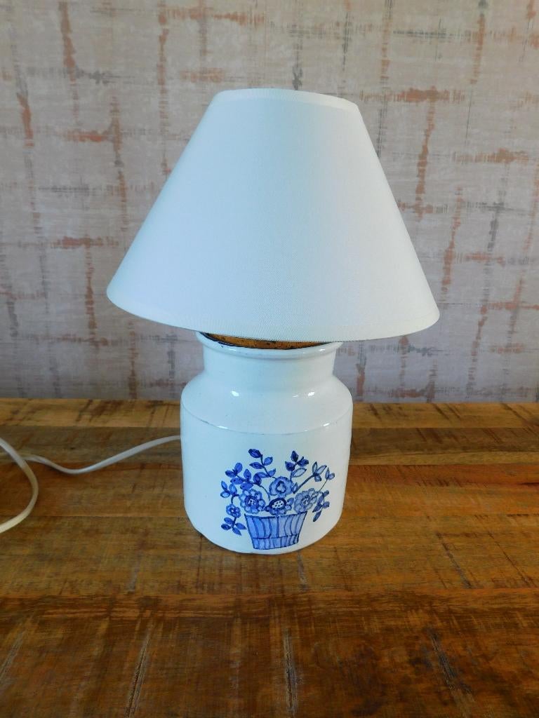 lampe à poser - cuisine - déco - salon - chambre, Moins de 50 cm, Comme neuf, Enlèvement, Classique