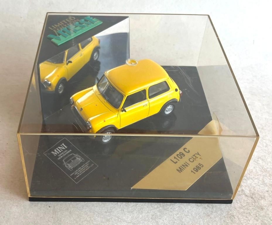 Mini City geel 1985 Vitesse L109C., Hobby en Vrije tijd, Modelauto's | 1:43, Ophalen of Verzenden, Zo goed als nieuw, Auto, Overige merken
