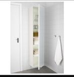 Hoge badkamerkast wit hoogglans spiegeldeur, Ophalen