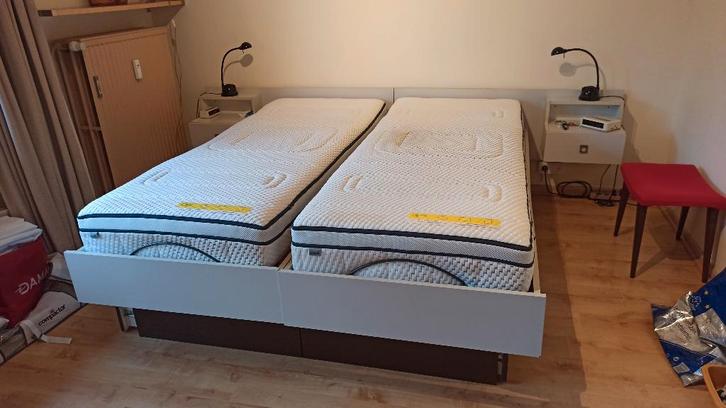 Lit et sommier Lattoflex, Maison & Meubles, Chambre à coucher | Matelas & Sommiers, Comme neuf, Sommier, 80 cm, 200 cm, Une personne