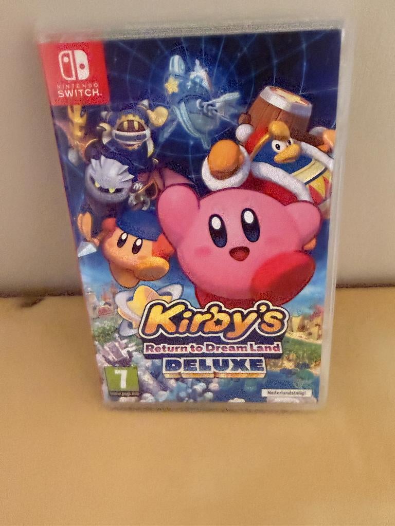 Kirby’s Return To Dream Land Deluxe - Nintendo Switch, Games en Spelcomputers, Ophalen of Verzenden, Zo goed als nieuw