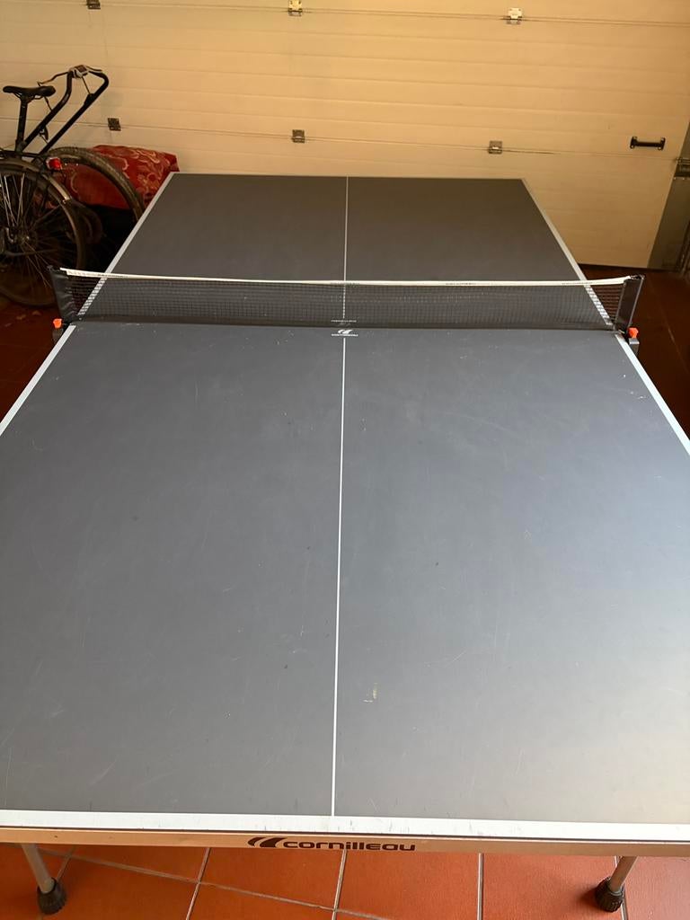 Cornilleau 200X outdoor, Sport en Fitness, Tafeltennis, Ophalen, Gebruikt, Tafel Outdoor, Inklapbaar