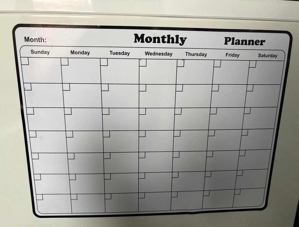 Magnetische planner, Ophalen, Gebruikt