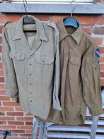 Chemises américaines de la Seconde Guerre mondiale, Collections, Enlèvement ou Envoi, Armée de terre, Vêtements ou Chaussures