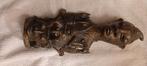 Figurine  bronze  africain, Huis en Inrichting, Woonaccessoires | Onderzetters, Ophalen of Verzenden