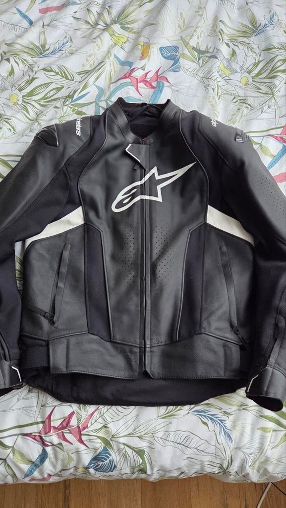 Alpinestars Missile V3 2-delige leren motorset, Ophalen, Heren, Overall, Alpinestars