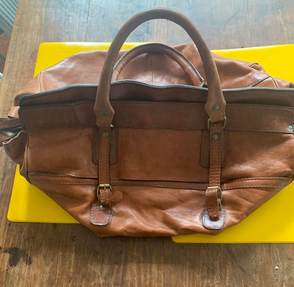 Reistas, Ophalen of Verzenden, Gebruikt, Bruin