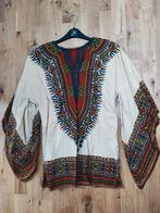 Blouse katoen maat S beige en kleur, Kleding | Dames, Truien en Vesten, Ophalen of Verzenden, Maat 36 (S), Beige