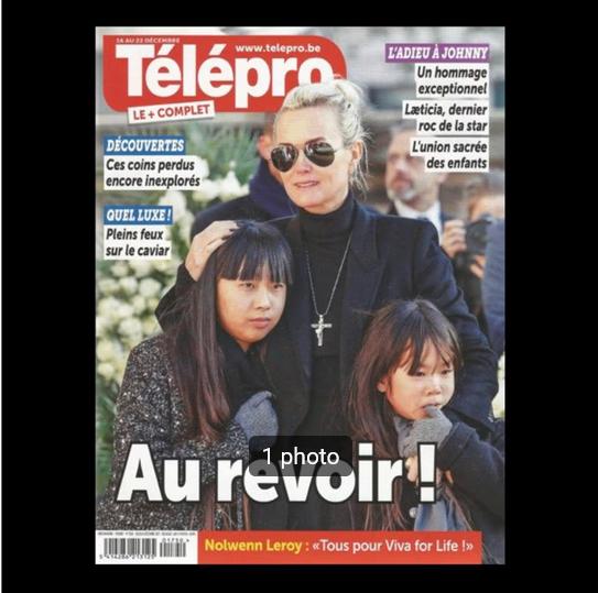 Télépro 14 décembre 2017 Article Johnny Hallyday 7 pages, Enlèvement ou Envoi, Comme neuf, Musique, Cinéma ou TV