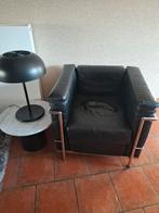 Fauteuil Le Corbusier Lc2 replica in mooie vintage staat., Ophalen