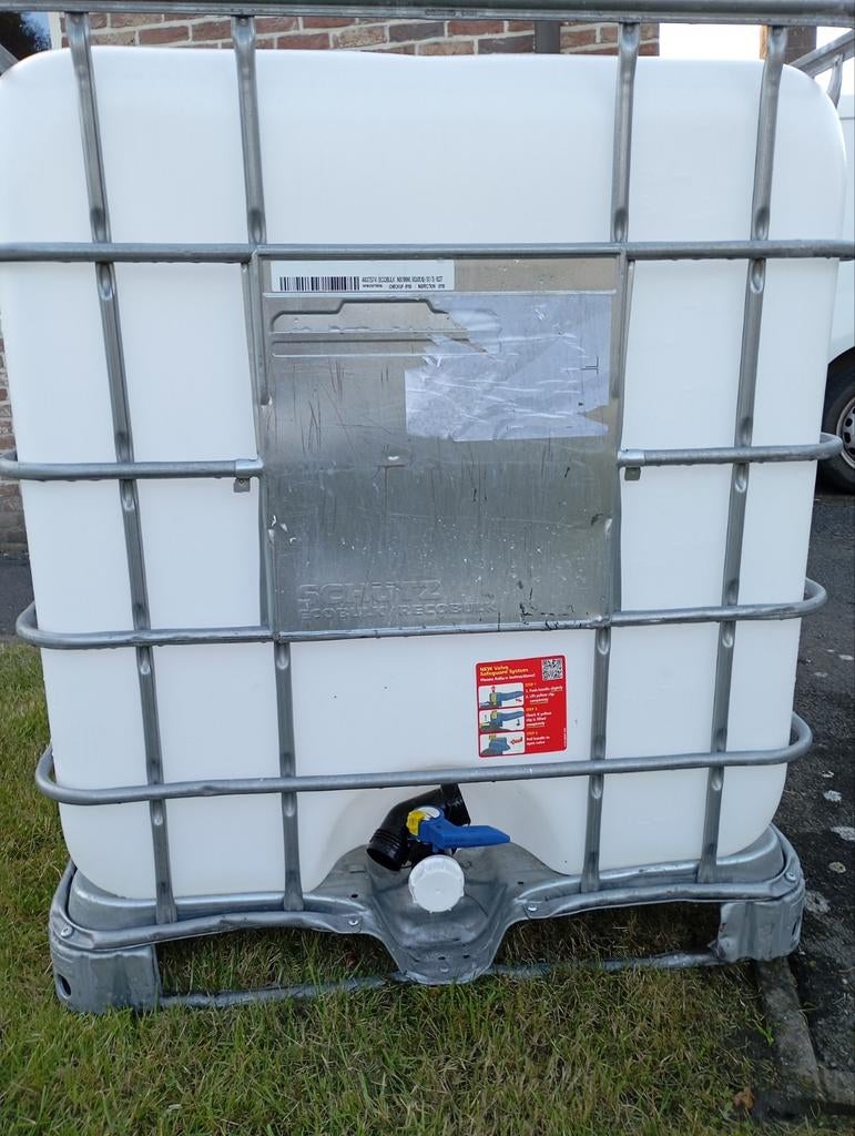 Regenwaterton 1000 liter, Tuin en Terras, Ophalen