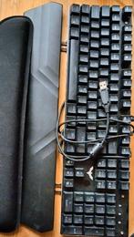 Clavier mécanique + souris, casque et lumières LED, Informatique & Logiciels, Claviers, Enlèvement ou Envoi, Comme neuf, Qwerty