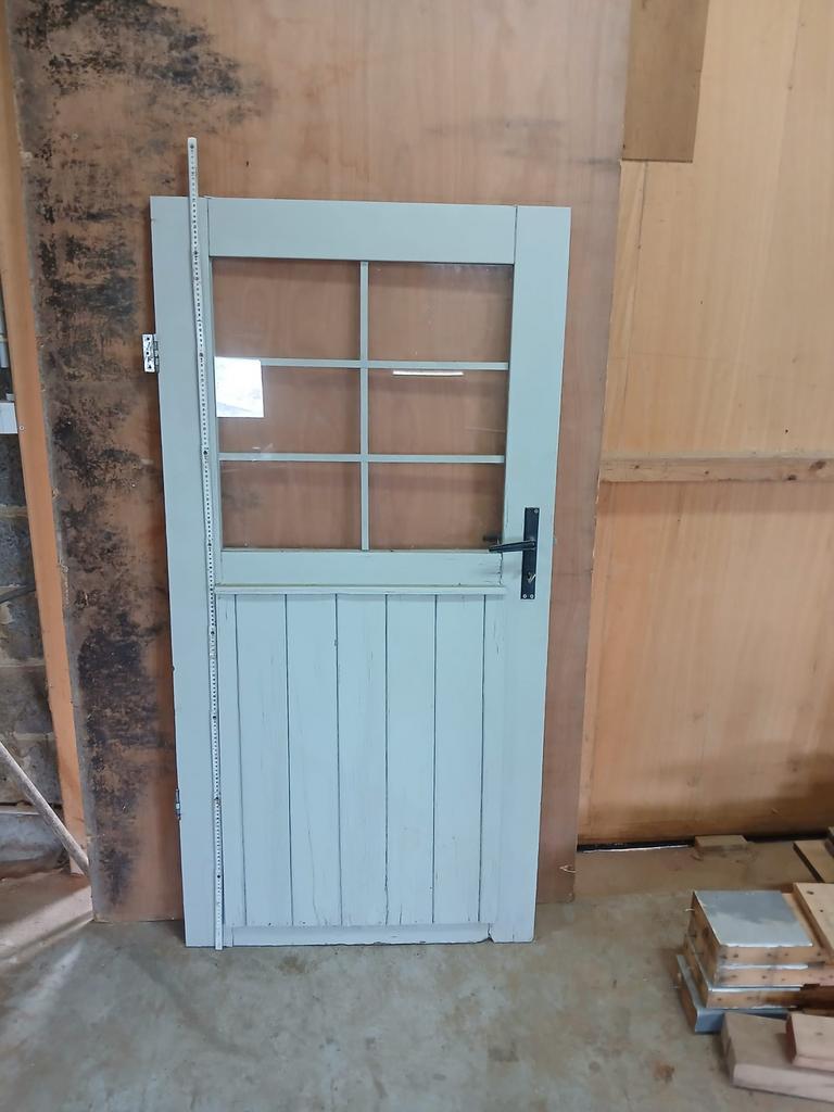 Deuren voor tuinhuis, Tuin en Terras, Tuinhuizen, Ophalen, Zo goed als nieuw, Tuinhuis