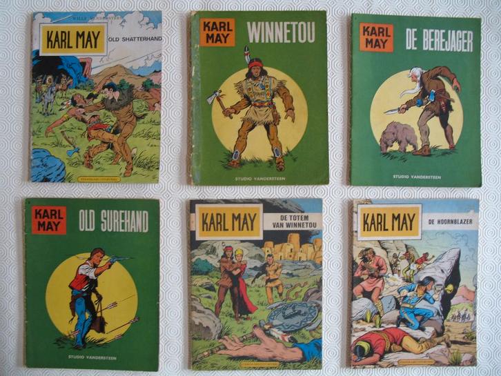 'Karl May ,Winnetou en old Schatterhand' 36 stuks, Livres, BD, Comme neuf, Plusieurs BD, Enlèvement ou Envoi