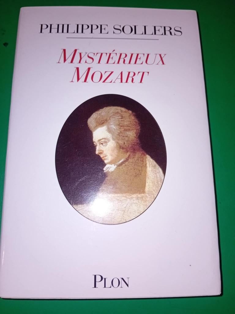 boek mystérieux mozart, Philippe sollers, Artiest, Ophalen of Verzenden, Zo goed als nieuw