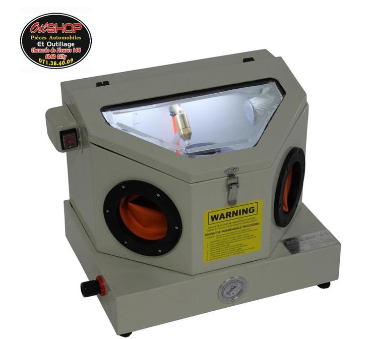 Cabine de sablage 30 L, Autos : Divers, Outils de voiture, Neuf, Enlèvement