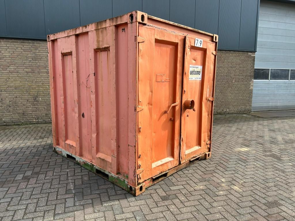 Opslagcontainer/zeecontainer/doorloop container 8FT gebruikt, Doe-het-zelf en Bouw, Lieren en Takels, Gebruikt, Ophalen