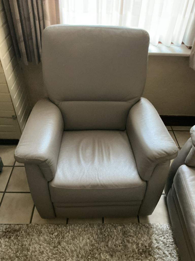 Zetel in leer, Enlèvement, Comme neuf, Cuir