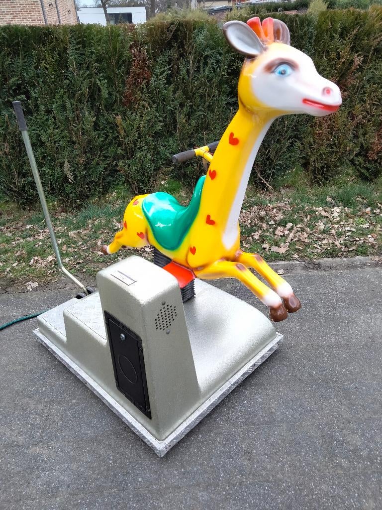 Kiddy-ride Girafje, Ophalen, Zo goed als nieuw