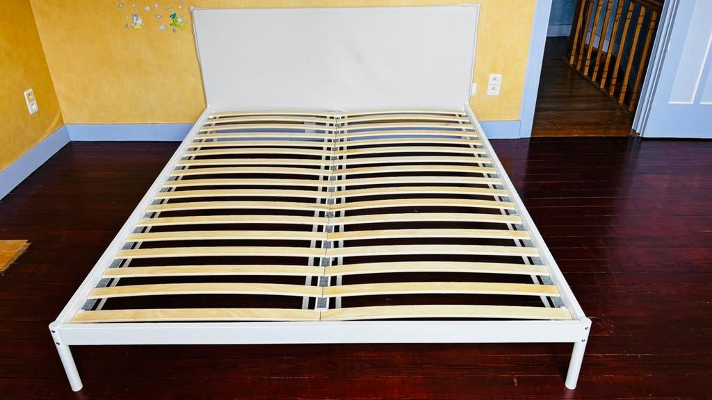 Lit en sommier à lattes de 1 l, Enlèvement, Comme neuf