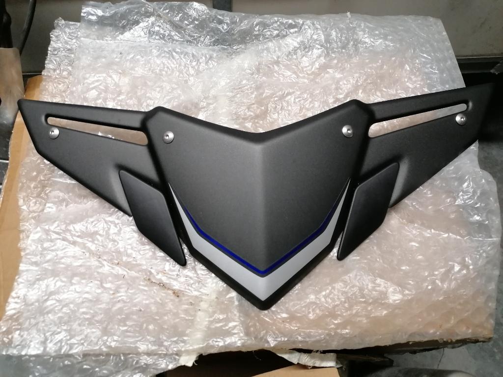 YAMAHA MT-09 RALLYE COUVERTURE de bec de carénage impeccable, Motos, Enlèvement, Comme neuf