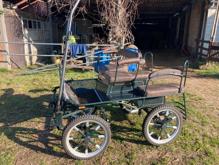 Calèche de marathon à poney, Animaux & Accessoires, Voitures & Carrosses, Utilisé, Calèche marathon, Poney