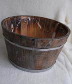 Seau bois rustique - Accessoire Photo Newborn, Enlèvement, Comme neuf