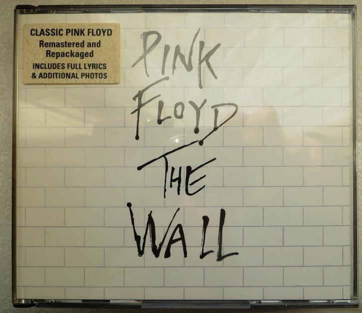 PINK FLOYD - 2 CD-SET - THE WALL - REMASTERED & REPACKAGED, CD & DVD, CD | Rock, Comme neuf, Progressif, Envoi