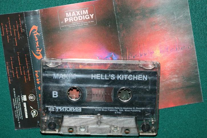 Maxim ( The Prodigy ) – Hell's Kitchen, Cd's en Dvd's, Cassettebandjes, Gebruikt, Dance, 1 bandje, Ophalen of Verzenden