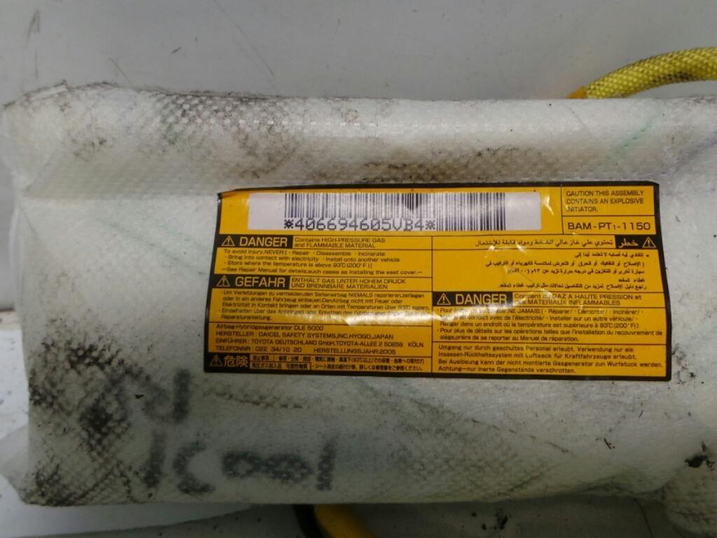 TOYOTA PRIUS AIRBAG RECHTS 2005, Auto-onderdelen, Elektronica en Kabels, Gebruikt, ARN erkend, Stiba lid, Erkend duurzaam, Ophalen of Verzenden