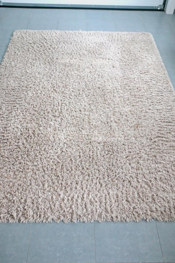 Vloer tapijt, Huis en Inrichting, Stoffering | Tapijten en Vloerkleden, Ophalen, Gebruikt, Wit, 200 cm of meer