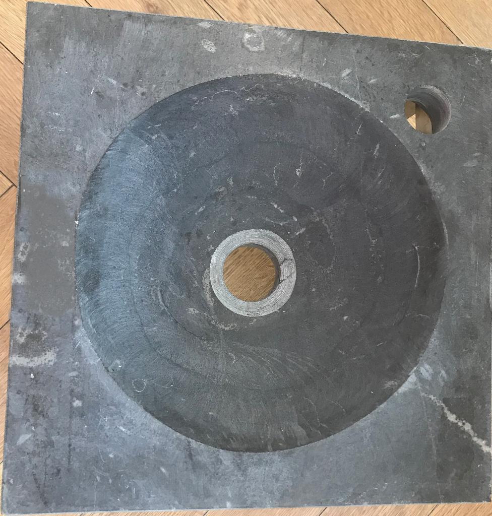 Handenwasser, lavabo met kraantje Grohe voor toilet, Ophalen, Nieuw, Inox, Wastafel