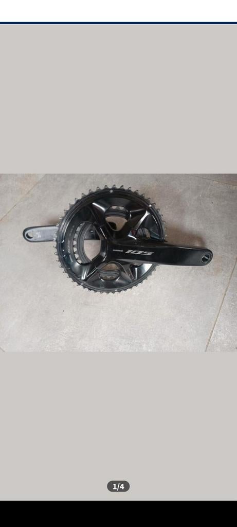 Shimano 105 12 speed crankstel 175 mm, Fietsen en Brommers, Fietsonderdelen, Ophalen of Verzenden