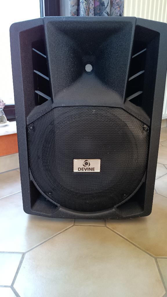 Haut-parleur et microphone sur pied, TV, Hi-fi & Vidéo, Enceintes, Utilisé, Haut-parleurs Frontaux, Arrière ou Stéréo, 120 watts ou plus