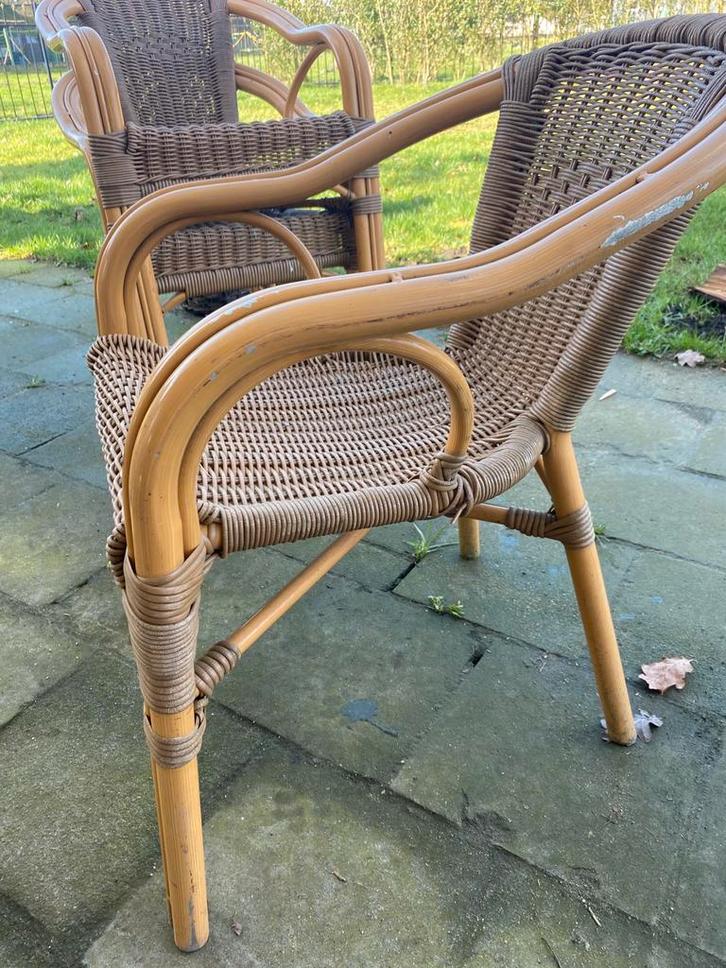 Terrasstoelen 6 stuks, Jardin & Terrasse, Chaises de jardin, Aluminium, Empilable, Enlèvement