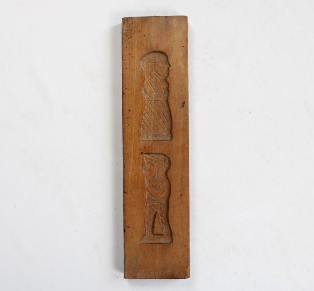 ancien moule à spéculoos en bois, Enlèvement ou Envoi