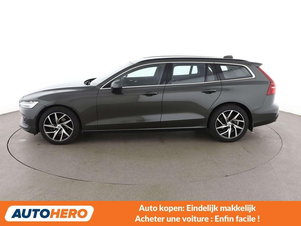Volvo V60 2.0 B4 Mild-Hybrid Core (automatique), Autos, Volvo, Argent ou Gris, Euro 6, Noir, 5 portes