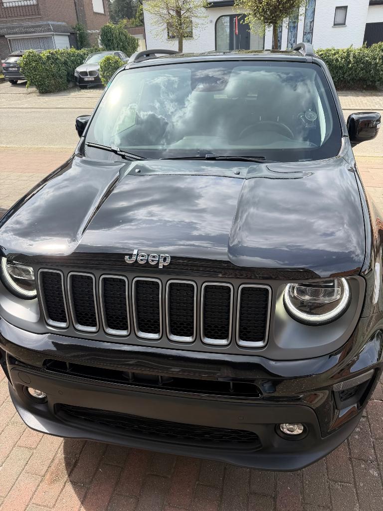 Jeep renegade 4xe plug in hybride, Auto's, Jeep, Automaat, Stof, Zwart, Dealer onderhouden