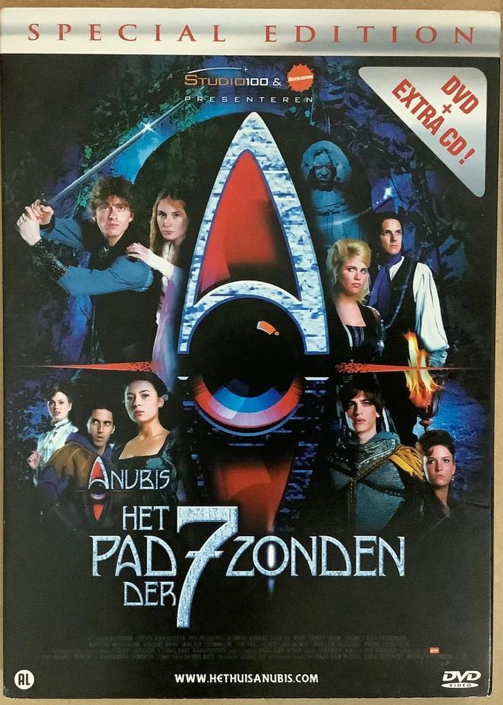 Anubis: Het Pad der 7 Zonden (2008) Dvd + Extra CD, CD & DVD, DVD | Enfants & Jeunesse, Comme neuf, Tous les âges, Enlèvement ou Envoi