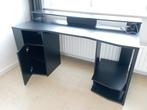 Gamingbureau – zwart – zo goed als nieuw, Enlèvement, Comme neuf