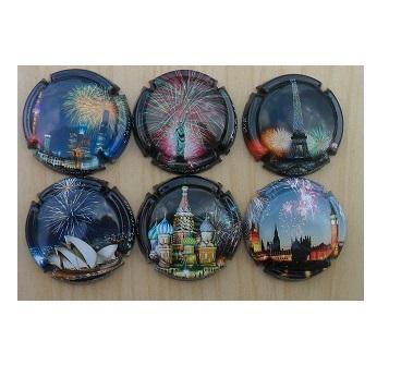 Champagne capsules - Generieken - Feux d'Artifice (G 1186), Collections, Collections complètes & Collections, Envoi