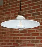 Mooie oude opaline hanglampen  10 stuks beschikbaar, Maison & Meubles, Enlèvement