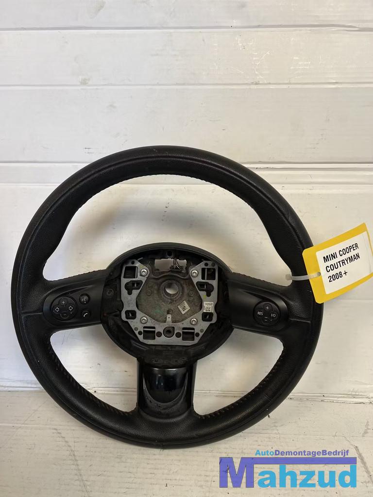 MINI COOPER S R58 R60 Stuurwiel stuur leer 2010-2015, Auto-onderdelen, Besturing, Mini, Gebruikt