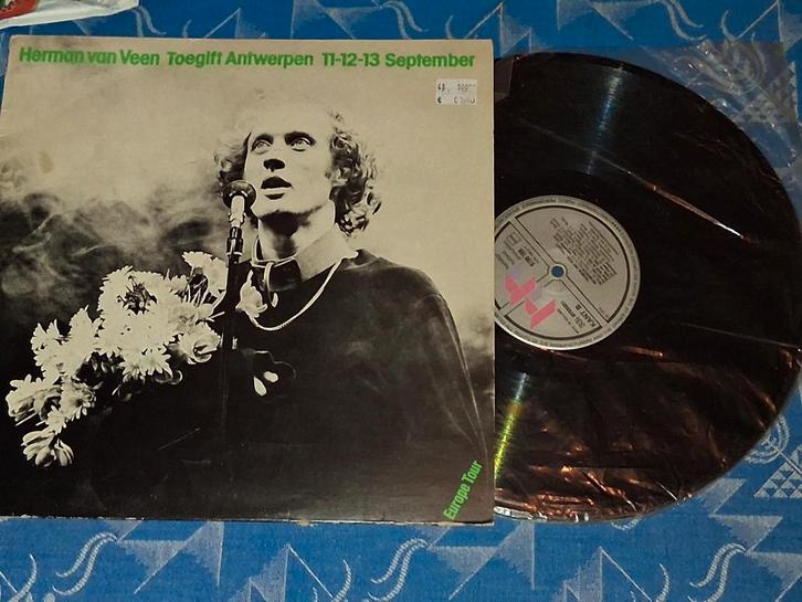 Vinyl lp, Herman Van Veen, toegift Antwerpen 11, 12 & 13 sep, CD & DVD, Vinyles | Néerlandophone, Comme neuf, Autres genres, 12 pouces