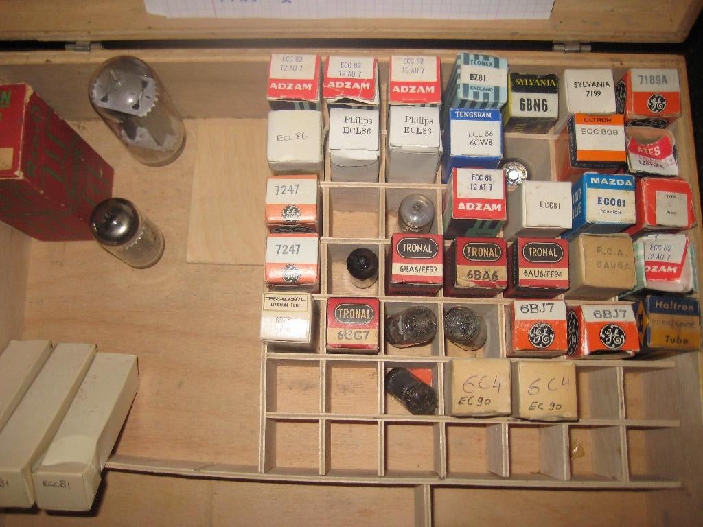 Étui avec lampes audio, TV, Hi-fi & Vidéo, Enlèvement ou Envoi