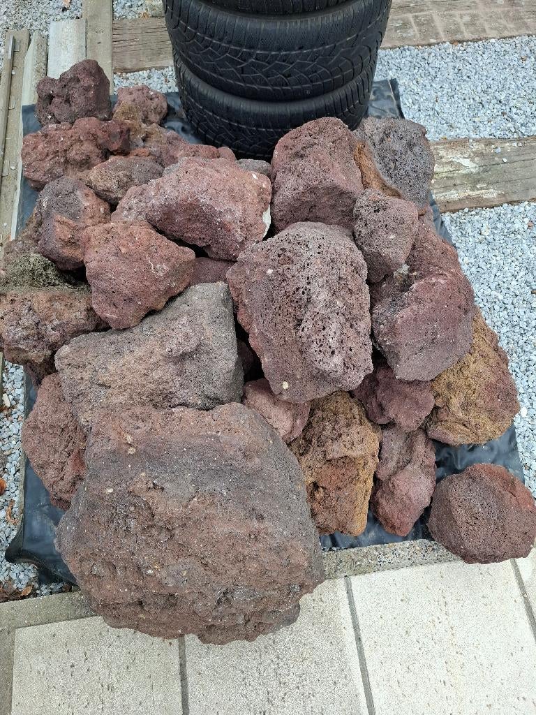 lava stenen, Ophalen, Lava