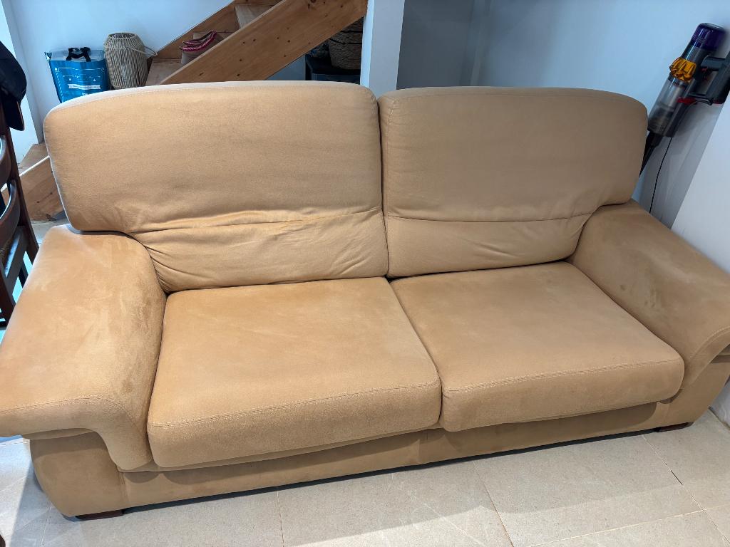 Canapé à vendre, Ophalen, Overige materialen, Gebruikt, Driepersoons