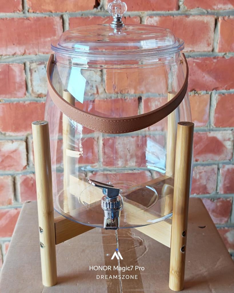 Drankcontainer met tapkraan en standaard, Enlèvement